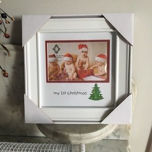 White 9” x 9” Picture Frame